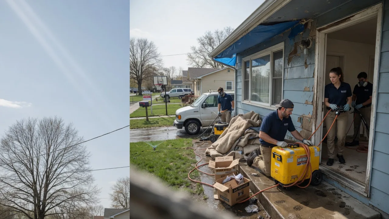 Basement Flood Cleanup in Albert, OK near me